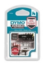 Dymo D1 Label Tape Durable 12mmx3m White on Black