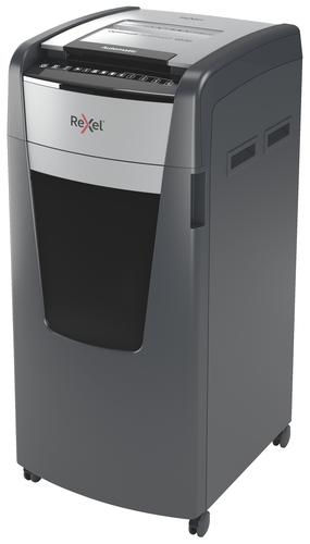 Rexel Optimum AutoFeed Plus 600M Micro Cut Shredder 110 Litre 600 Sheet Automatic/10 Sheet Manual Black 2020600M