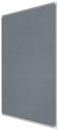 Nobo Premium Plus Grey Felt Noticeboard Aluminium Frame 1500x1200mm 1915198
