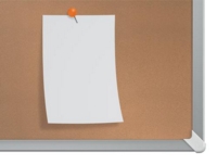 Nobo Impression Pro Widescreen Cork Noticeboard Aluminium Frame 890x500mm 1915415