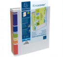 Exacompta Kreacover Prem Touch Lever Arch File PVC A4 80mm Spine Width White (Pack 10)
