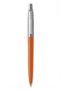 Parker Jotter Ballpoint Pen Orange Barrel Blue Ink