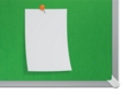 Nobo Impression Pro Widescreen Green Felt Noticeboard Aluminium Frame 1550x870mm 1915427