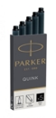 Parker Quink Ink Refill Cartridge for Fountain Pens Black (Pack 5)