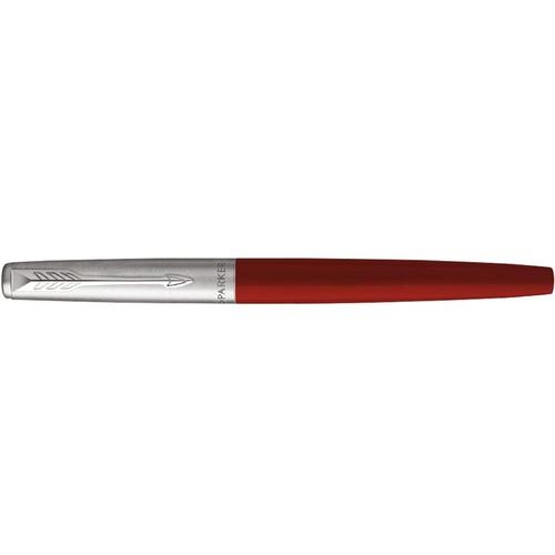 Parker Jotter Fountain Pen Red/Stainless Steel Barrel Blue and Black Ink