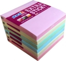 ValueX Extra Sticky Notes 76x76mm 90 Sheets Pastel Colours (Pack 6) 21659
