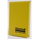 Chartwell Survey Field Book Weather Resistant 106x165mm Lined with 2 Red Centre Lines 160 Pages Yellow 2206Z