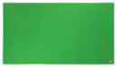Nobo Impression Pro Widescreen Green Felt Noticeboard Aluminium Frame 710x400mm 1915424