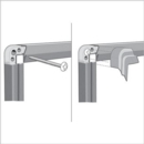 Nobo Premium Plus Grey Felt Noticeboard Aluminium Frame 1500x1200mm 1915198