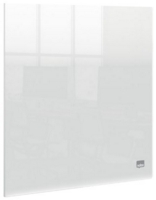 Nobo Transparent Acrylic Mini Whiteboard Desktop or Wall Mounted 300x300mm 1915616