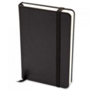 Silvine Executive A4 Casebound Soft Feel Cover Notebook Ruled 160 Pages Black