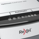 Rexel Optimum AutoFeed Plus 50X Cross Cut Shredder 20 Litre 50 Sheet Automatic/6 Sheet Manual Black 2020050X