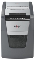 Rexel Optimum AutoFeed Plus 100X Cross Cut Shredder 34 Litre 100 Sheet Automatic/8 Sheet Manual Black 2020100X