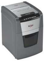 Rexel Optimum AutoFeed Plus 100X Cross Cut Shredder 34 Litre 100 Sheet Automatic/8 Sheet Manual Black 2020100X