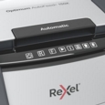 Rexel Optimum AutoFeed Plus 150X Cross Cut Shredder 44 Litre 150 Sheet Automatic/8 Sheet Manual Black 2020150X