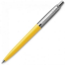Parker Jotter Ballpoint Pen Yellow Barrel Blue Ink