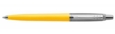 Parker Jotter Ballpoint Pen Yellow Barrel Blue Ink