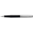 Parker Jotter Fountain Pen Black/Stainless Steel Barrel Blue and Black Ink