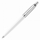 Parker Jotter Ballpoint Pen White Barrel Blue Ink