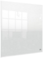 Nobo Transparent Acrylic Mini Whiteboard Desktop or Wall Mounted 450x450mm 1915617