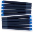 Parker Quink Long Ink Refill Cartridge for Fountain Pens Blue (Pack 10)