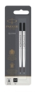 Parker Quink Rollerball Refill for Rollerball Pens Medium Black (Pack 2)