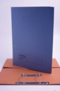 Guildhall Spring Pocket Transfer File Manilla Foolscap 420gsm Blue (Pack 25)