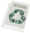 Rexel Multi Punched Recycled Pocket Polypropylene A5 70 Micron Top Opening Clear (Pack 100) 2115703
