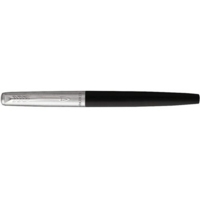 Parker Jotter Fountain Pen Black/Stainless Steel Barrel Blue and Black Ink