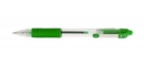 Zebra Z-Grip Retractable Ballpoint 1.0mm Tip Green (Pack 12)