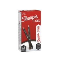 Sharpie S-Gel Rollerball Pen 0.7mm Line Blue (Pack 12) 2136595