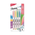 Sharpie S-Note Creative Permanent Marker Chisel Tip Assorted Colours (Pack 4) 2138234