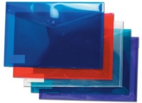 ValueX Popper Wallet Polypropylene A4 Plus Assorted Colours (Pack 25)