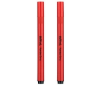 Berol Handwriting Pen 0.6mm Line Black (Pack 2)
