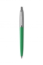 Parker Jotter Ballpoint Pen Green Barrel Blue Ink