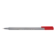 Staedtler Triplus Fineliner Pen 0.8mm Tip 0.3mm Line Red (Pack 10) 334-2