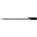 Staedtler Triplus Fineliner Pen 0.8mm Tip 0.3mm Line Black (Pack 10) 334-9