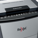 Rexel Optimum AutoFeed Plus 300X Cross Cut Shredder 60 Litre 300 Sheet Automatic/10 Sheet Manual Black 2020300X