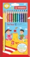 STABILO Trio Thick Colouring Pencil Assorted Colours (Pack 12)