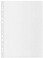 Rexel Recycled Multi Punched Pocket Polyproylene A4 70 Micron Top Opening Clear (Pack 100) 2115702