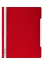 Durable Clear View Report Folder Extra Wide A4 Red (Pack 50) 257003