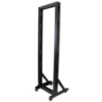 42U 2 Post Server Rack with Casters