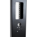 42U 2 Post Server Rack with Casters