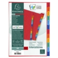 Exacompta Index Jan-Dec A4 225gsm Pressboard Assorted Colours