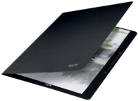 Leitz Recycled Card Folder With Elasticated Bands A4 Black (Pack of 10) 39080095