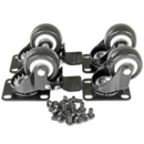 42U 2 Post Server Rack with Casters