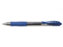 Pilot G-207 Retractable Gel Rollerball Pen 0.7mm Tip 0.39mm Line Blue (Pack 20)