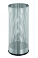Durable Umbrella Stand Metal Perforated 285 Litre Silver 335023