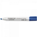 Staedtler Lumocolor Whiteboard Marker Chisel Tip 2-5mm Line Blue (Pack 10)