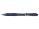 Pilot G-207 Retractable Gel Rollerball Pen 0.7mm Tip 0.39mm Line Blue-Black (Pack 12)